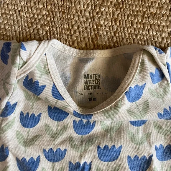 Winter Water Factory Rompers